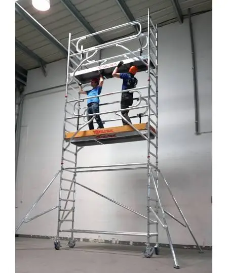 Montaż podestu na Faraone Top System