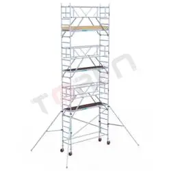 RUSZTOWANIE ALUMINIOWE EUROSCAFFOLD Basic + 75x250 WYS. 8,2 M