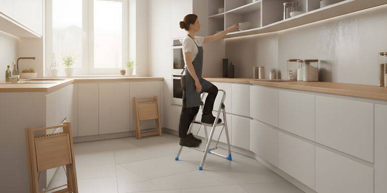 Jak wybrać idealną drabinkę do kuchni? Praktyczny poradnik